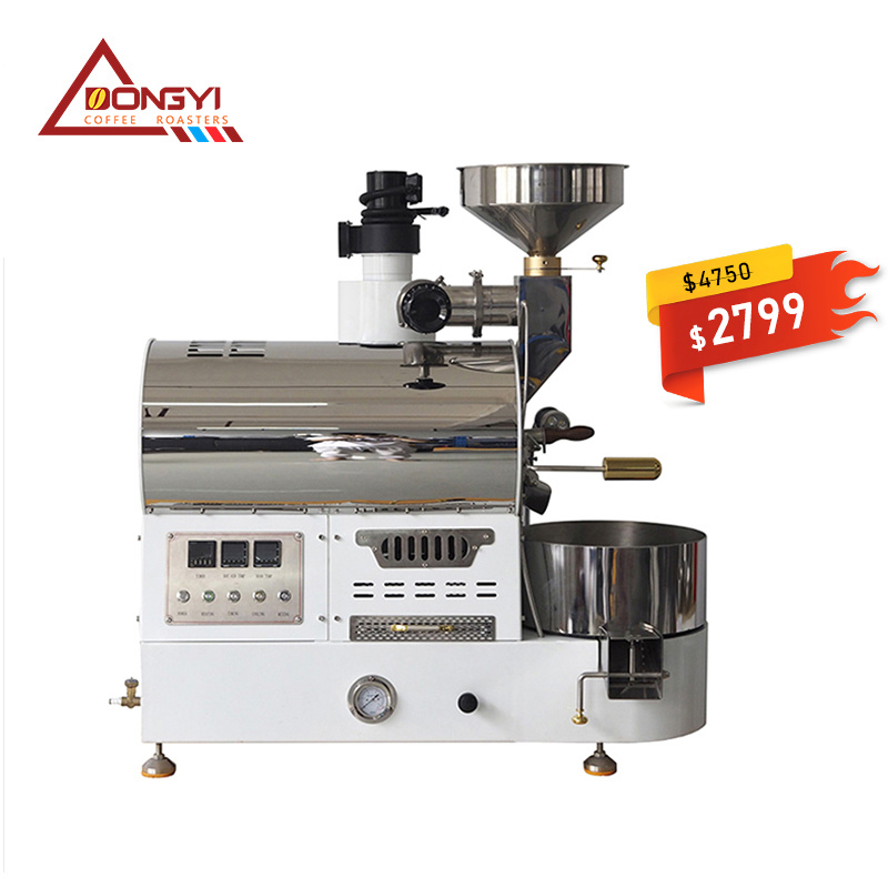 BY-2KG ELECTRIC & GAS COFFEE ROASTER