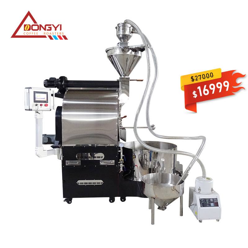 DY-20KG MASTER PLC GAS COFFEE ROASTER