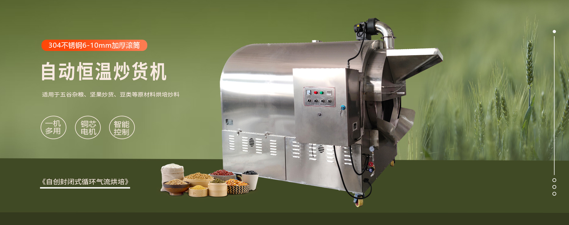 LQ automatic Multifunction roasters