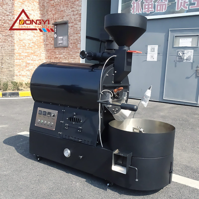BY-6KG ELECTRIC & GAS COFFEE ROASTER