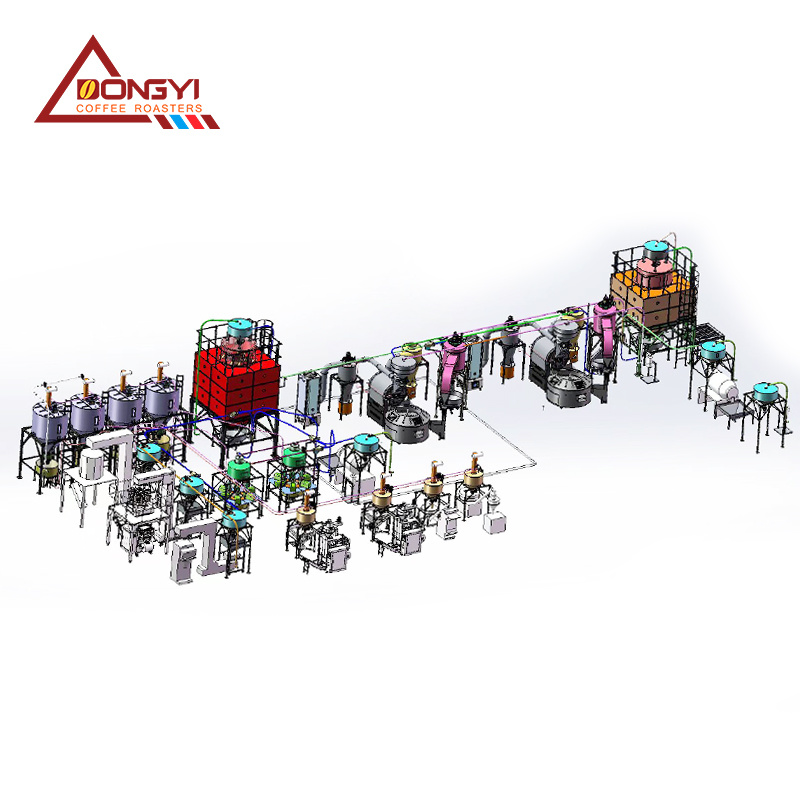 Commercial Complete Coffee Processing Line