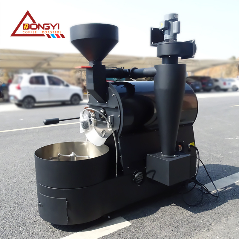 BY-6KG ELECTRIC & GAS COFFEE ROASTER