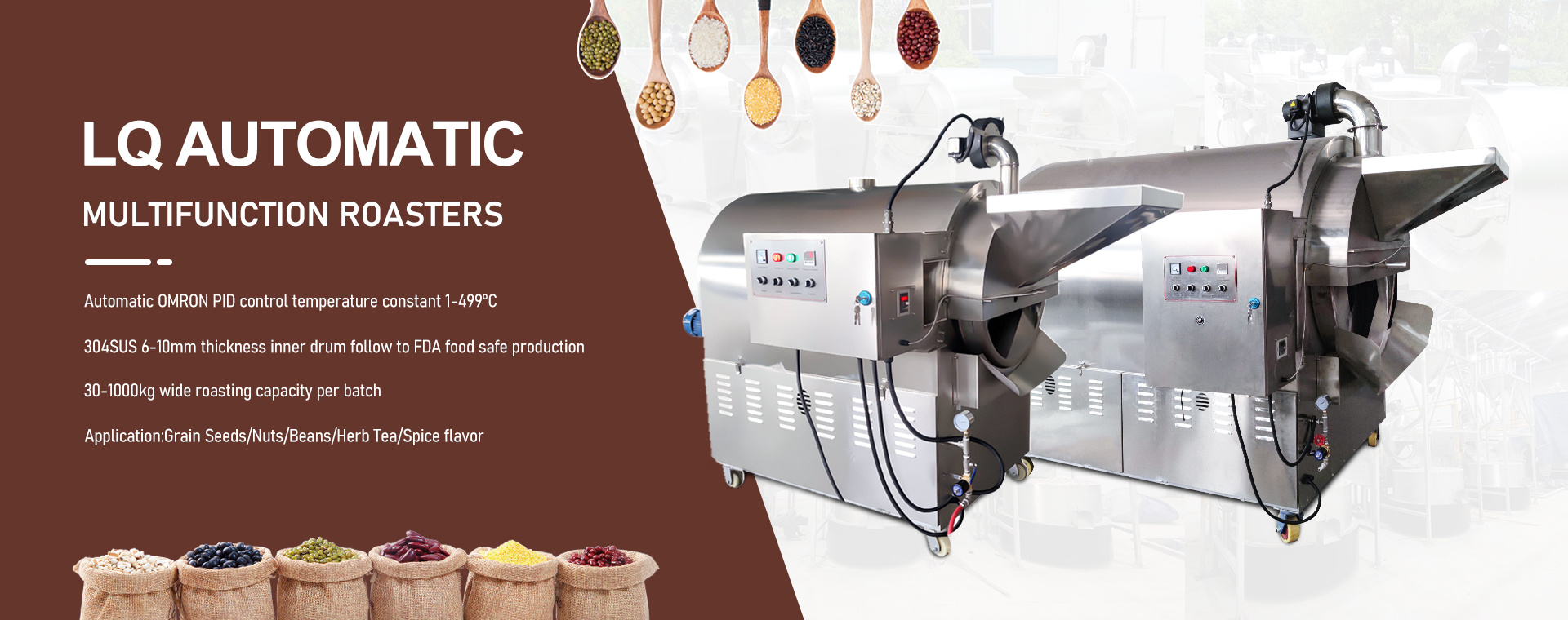 LQ automatic Multifunction roasters