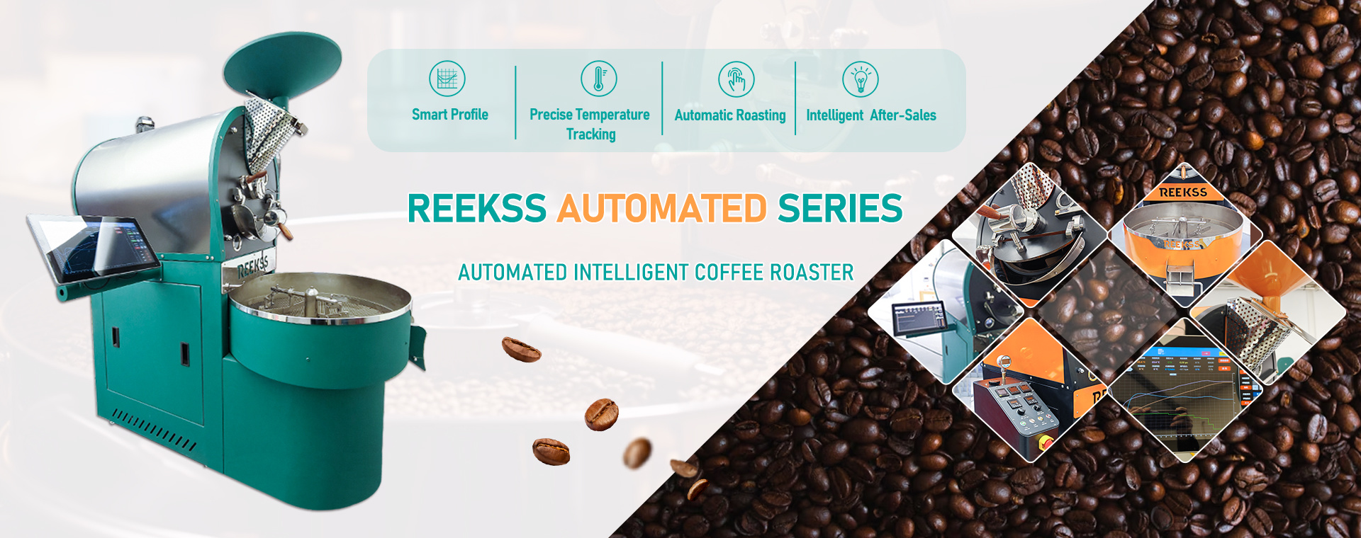 REEKSS automatic coffee roaster 6kg