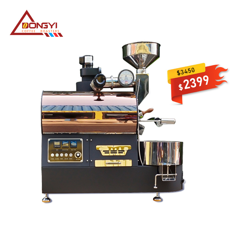 BY-1KG ELECTRIC & GAS COFFEE ROASTER