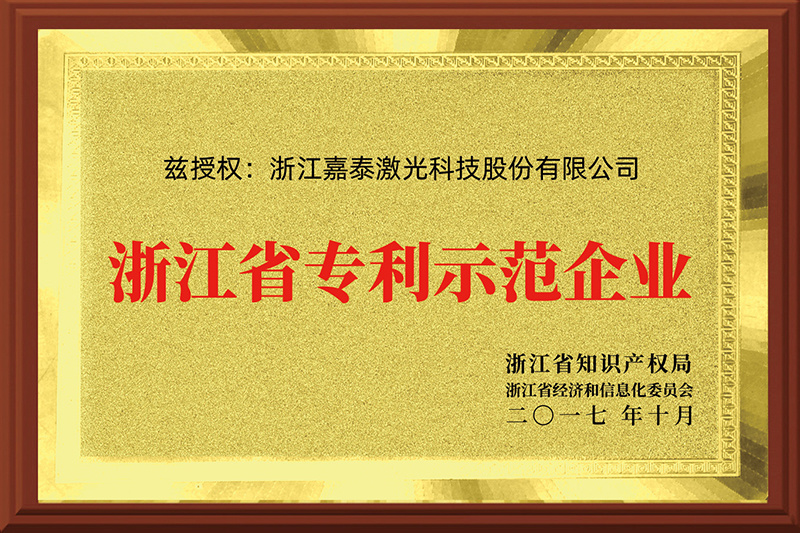 浙江省 专利示范企业