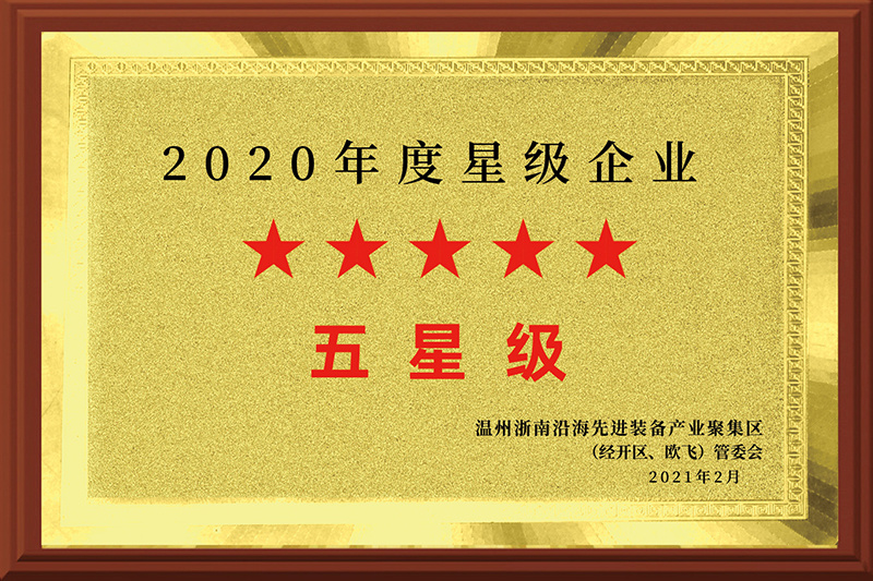 2020年度星级企业