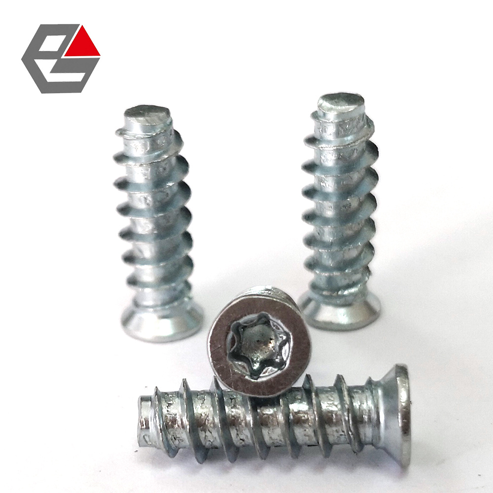 Flat Head Countersunk Euro Furniture Screw Torx