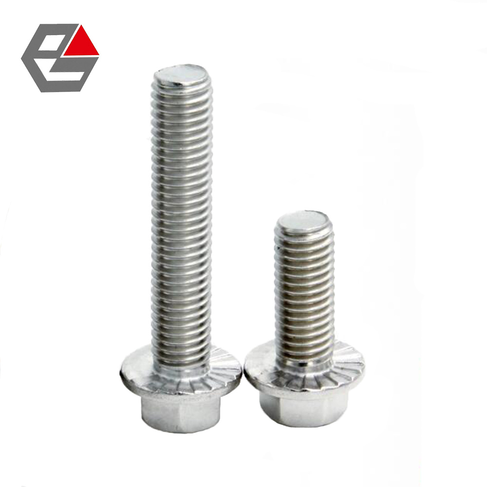 Hex Flange Head Bolt Serrated