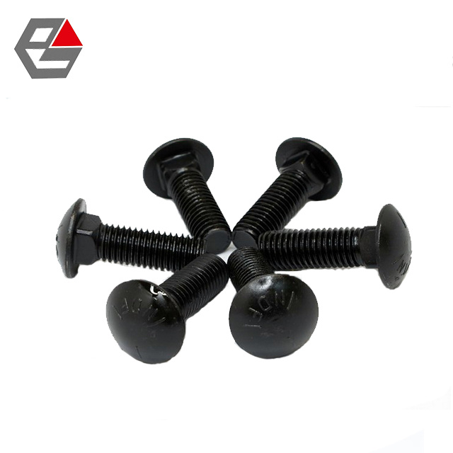 Black Finish Carriage Bolt