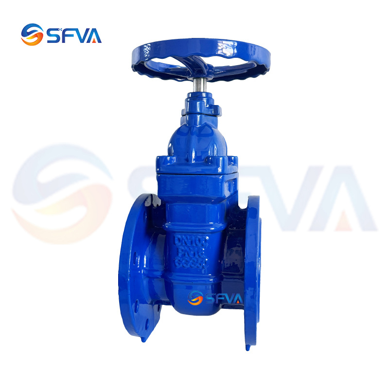 German standard concealed rod hard sealed gate valve