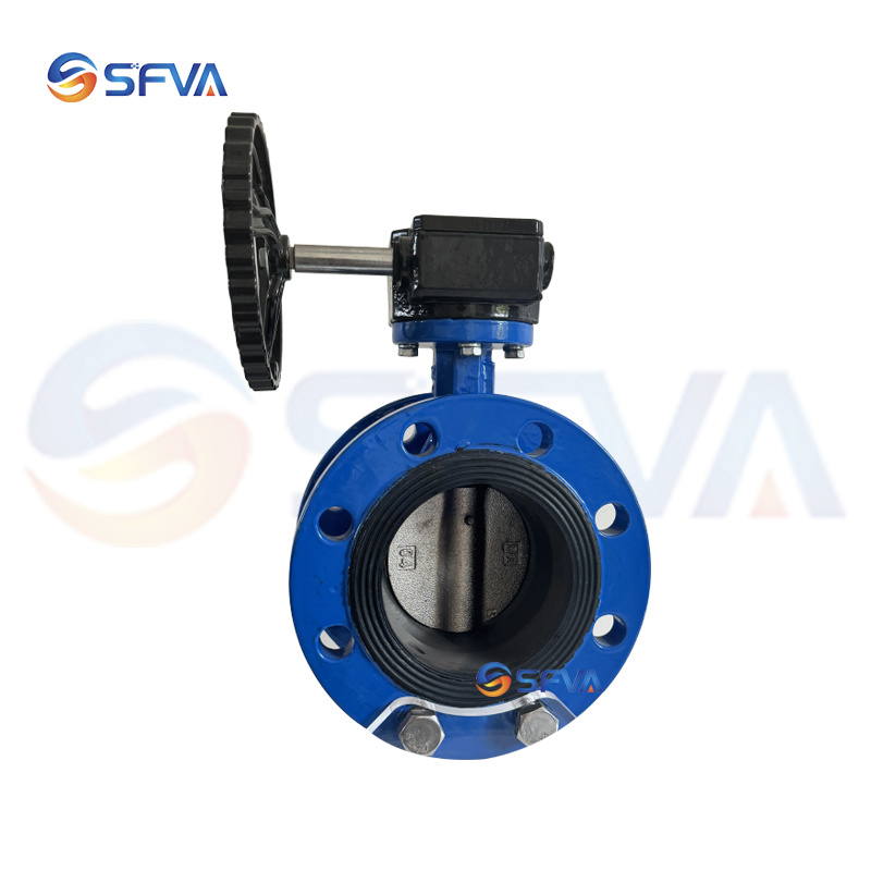 Flanged butterfly valve