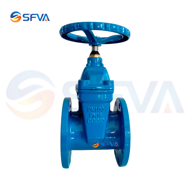 German standard F4-Copper gland soft seal gate valve
