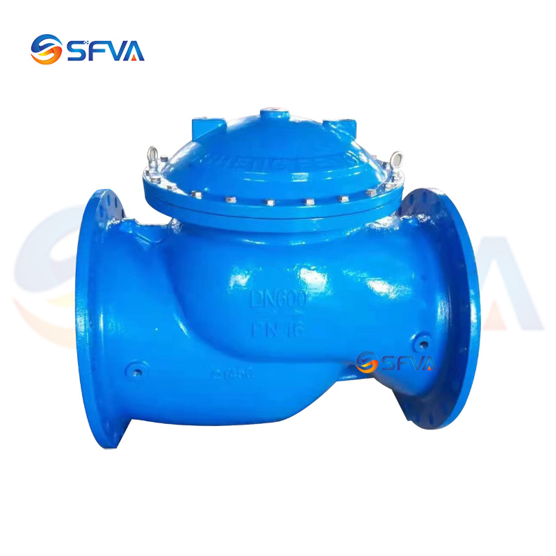 Slow closed check valve