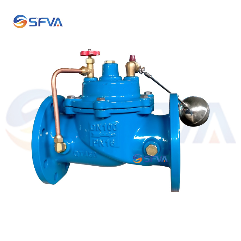 F100X-Remote-controlled float ball valve
