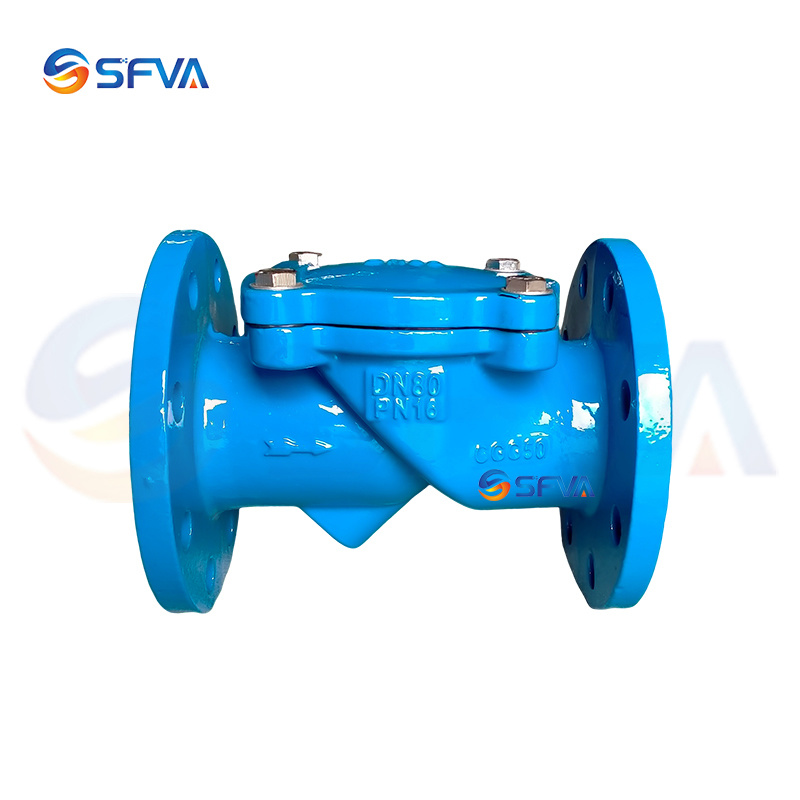 H44X-Rubber flap check valve