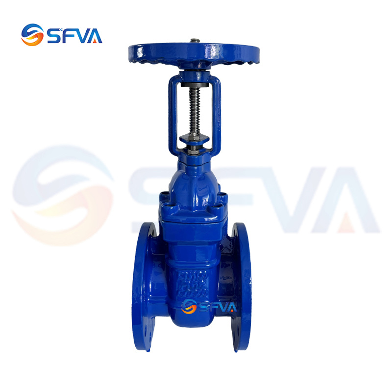 De indicated pole protection gate valve