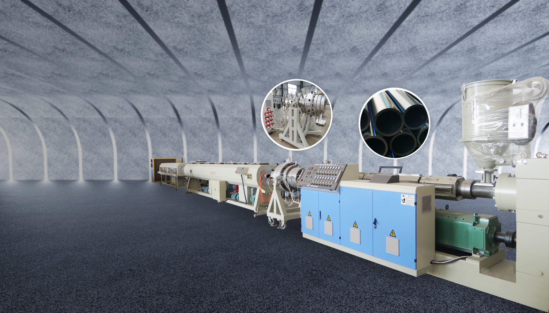 PE Pipe Extrusion Machine