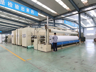 中速短纤土工布生产线