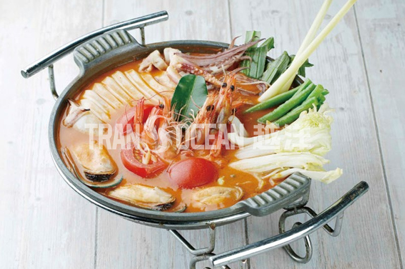 Squid And Seafood Tom Yum Soup