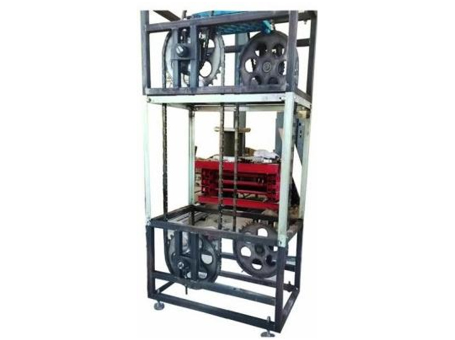 Chain circulation vegetable transfer machine