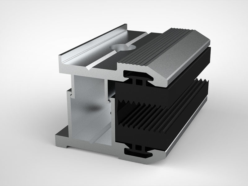 Double-glass module clamp 1
