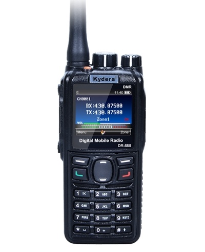 Dr-880 larga distancia hablando de mano DMR digital de dos vías de radio walkie talkie