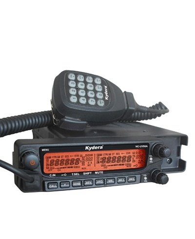 NC-UV90A dwupasmowe radio mobilne