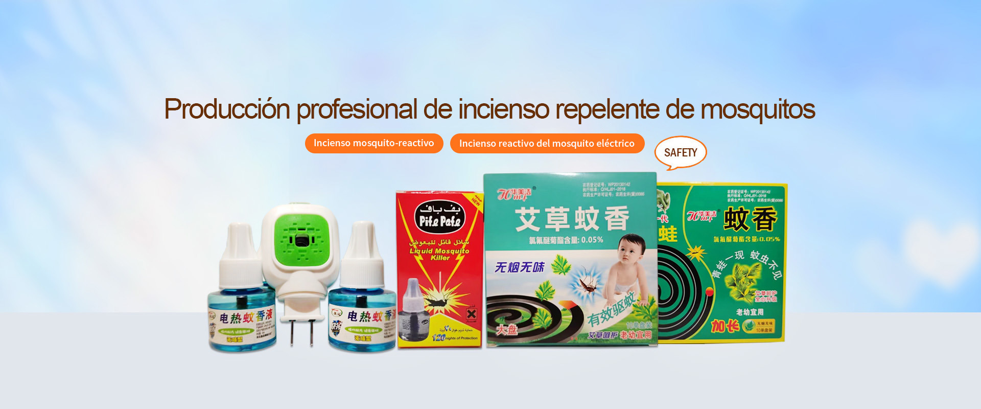 BINIU incienso mosquito-reactivo