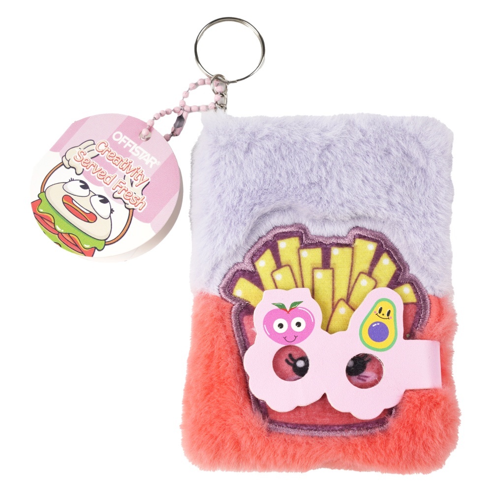 MINI KEYRING FURRY BOOK