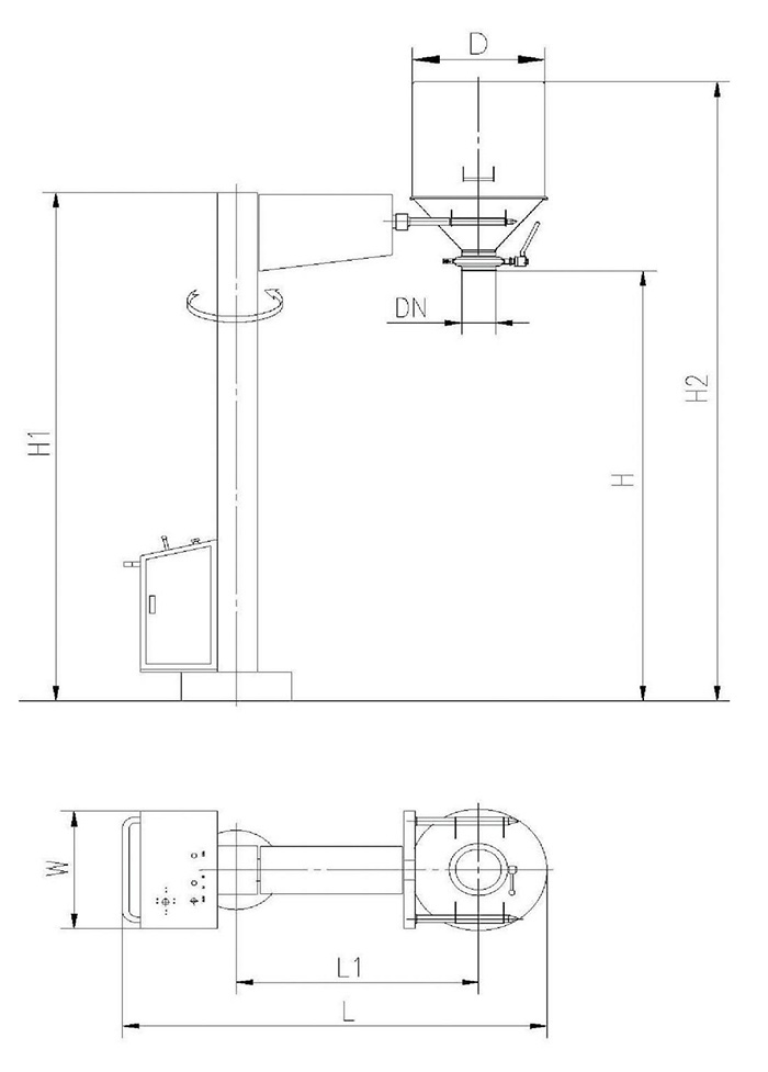 SLG Series Lifting Discharger（Stationary Type）