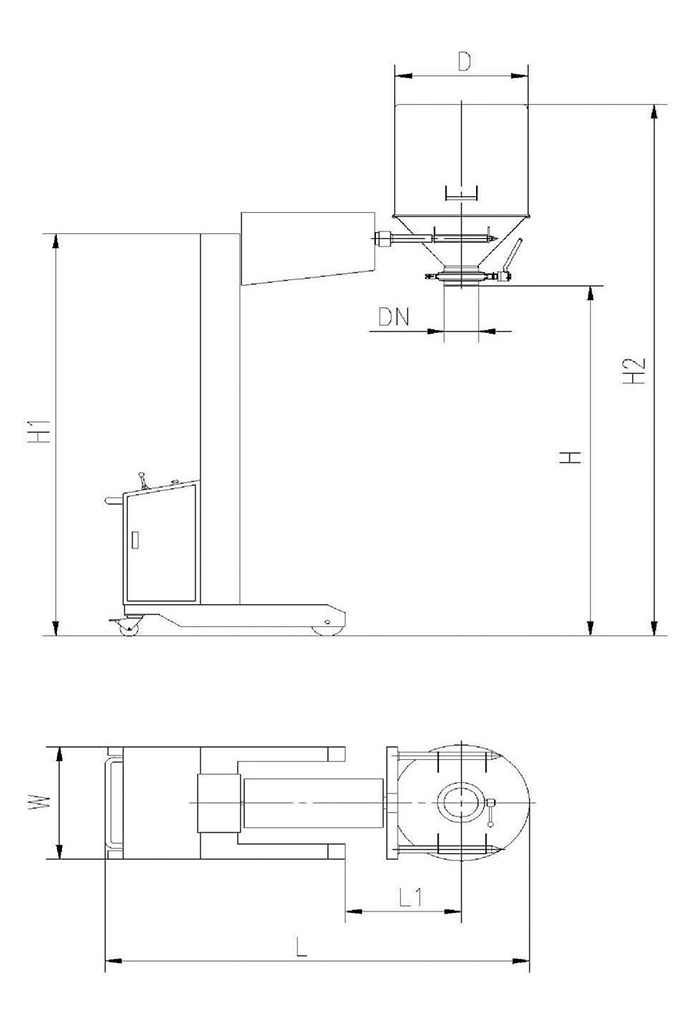 SLY Series Lifting Discharger（Movable Type)