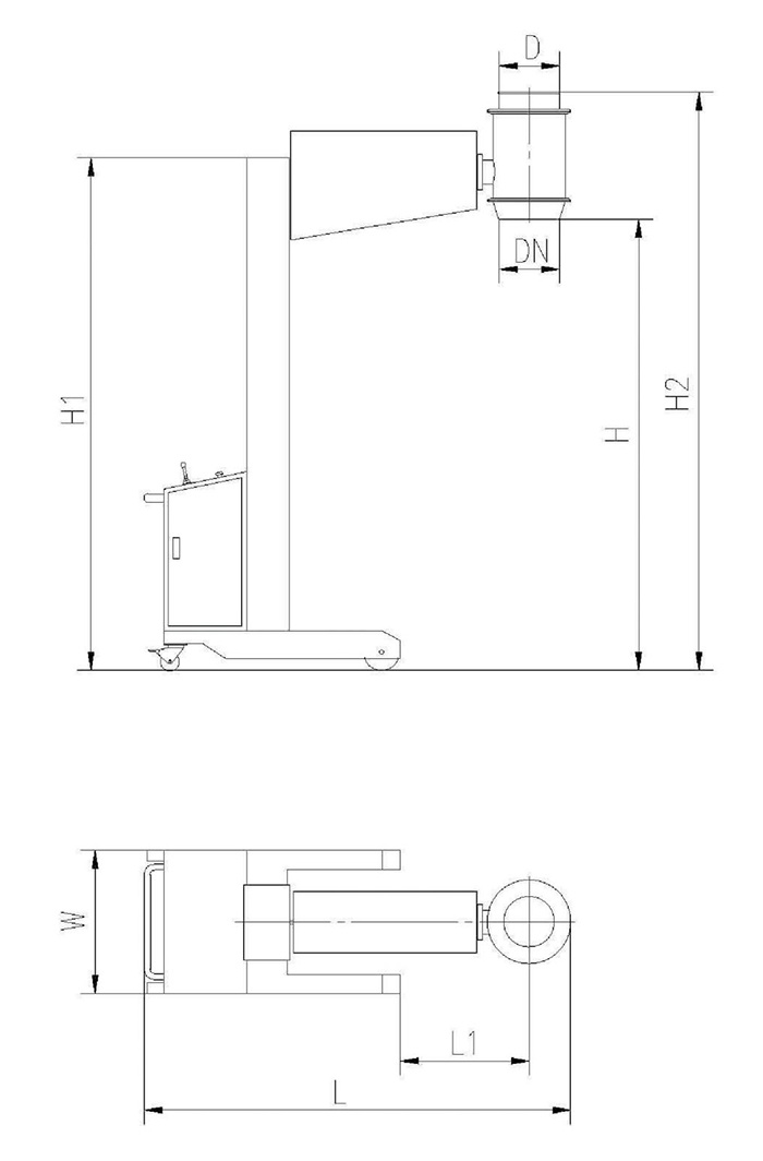 ZLY Series Lifting mill Cum Sifter