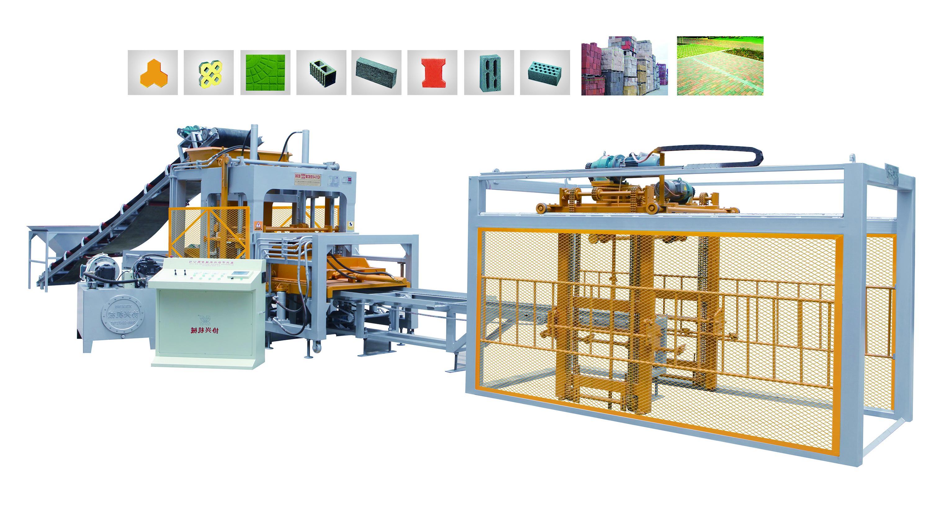 全自動(dòng)砌塊成型機(jī)