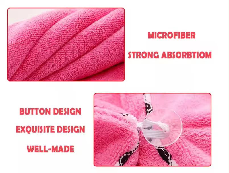 Wholesale High Quality Absorbent Quick Drying Soft Waffle Microfiber Dry Wrap Hair Turban Towel