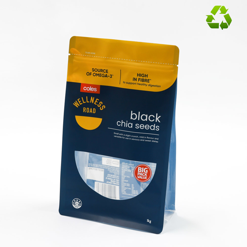 Durable flat bottom box pouch