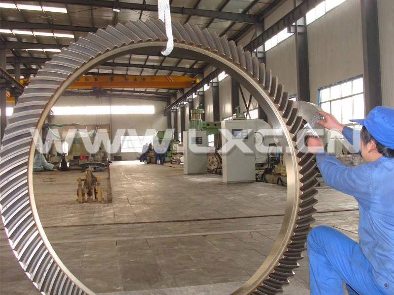 Oil drilling rig turntable bevel gear M20 Z58