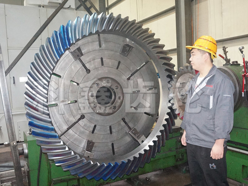 Large bevel gear