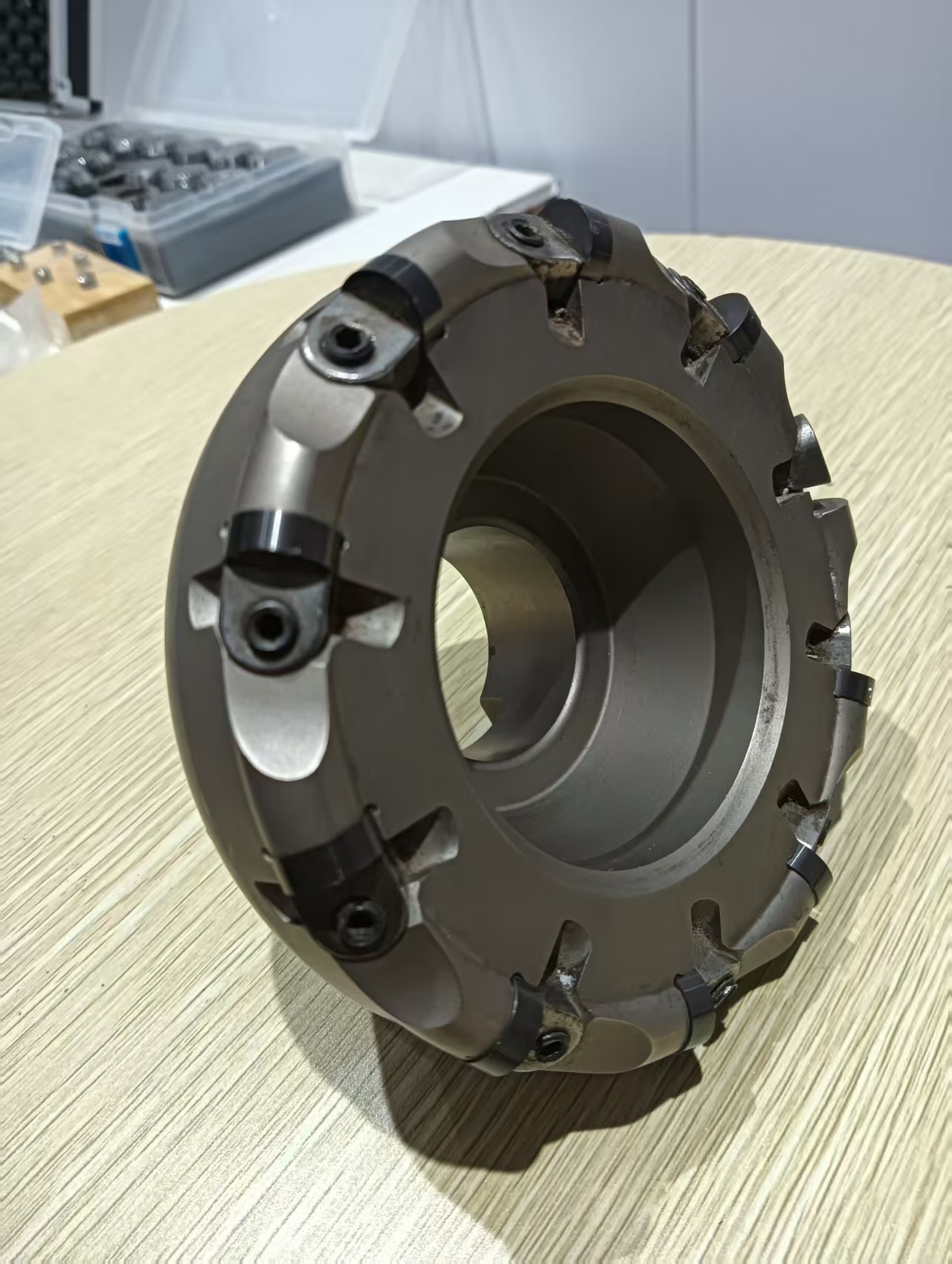 RN1204-125-40-10TMilling cutter plate with block