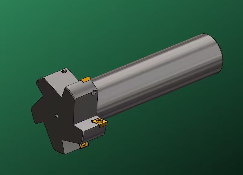 Reverse T-shaped knife