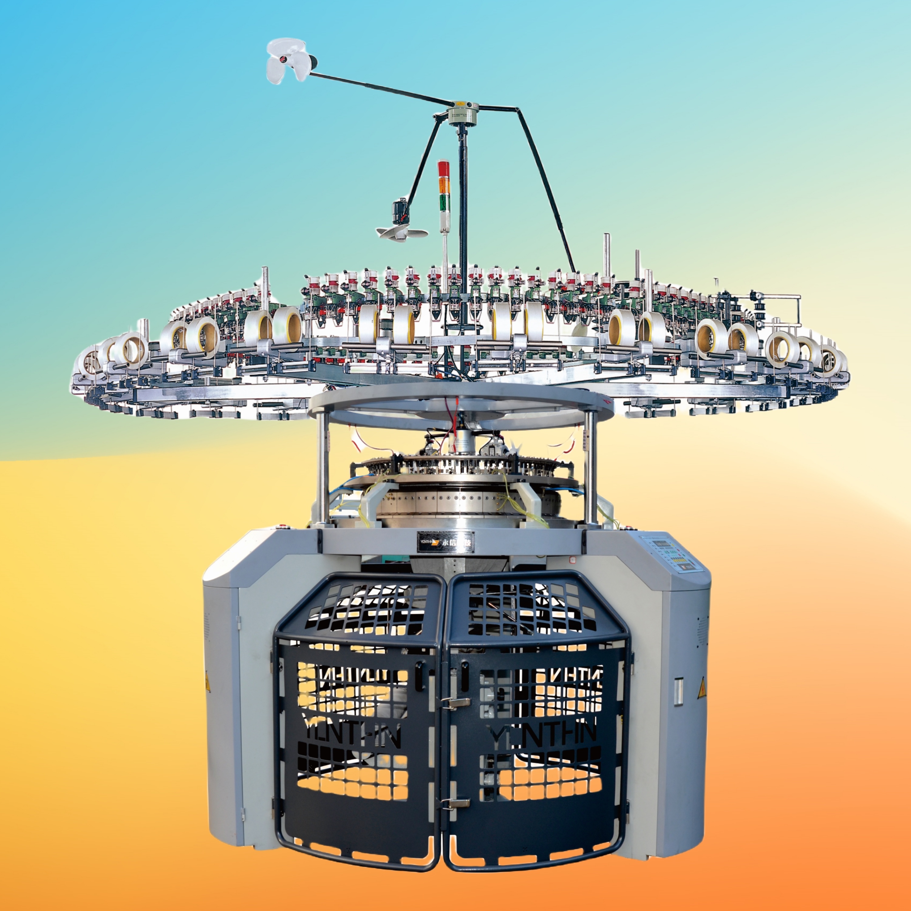 High Speed Three-Thread Fleece Knitting Machine