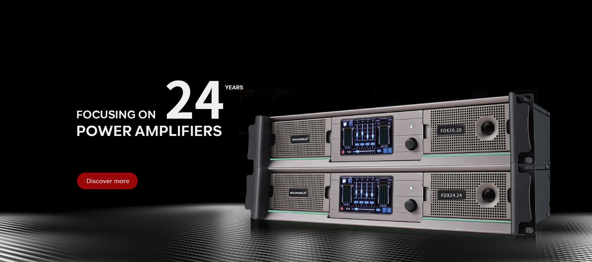 Focus on power amplifier for 24 years