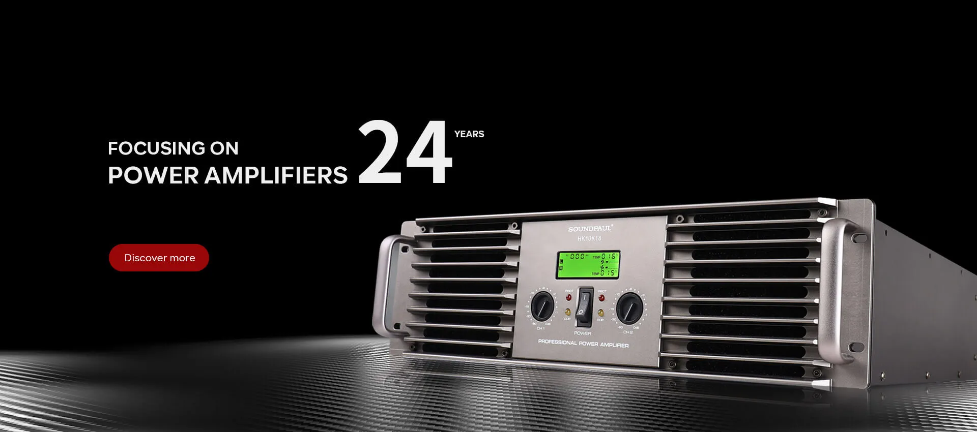 Focus on power amplifier for 24 years