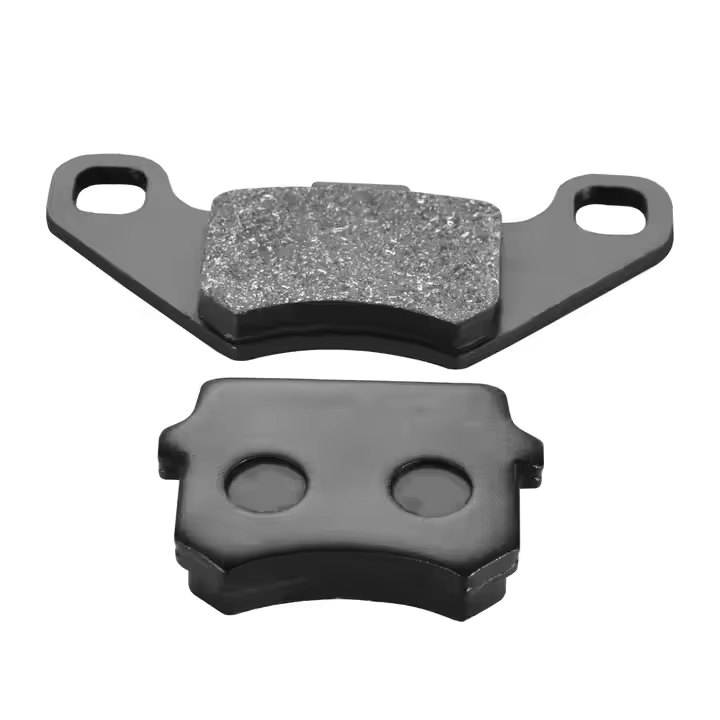 Semi metal motorcycle brake pad