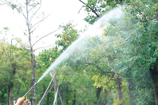 Problems needing attention before using agricultural sprinkler irrigation