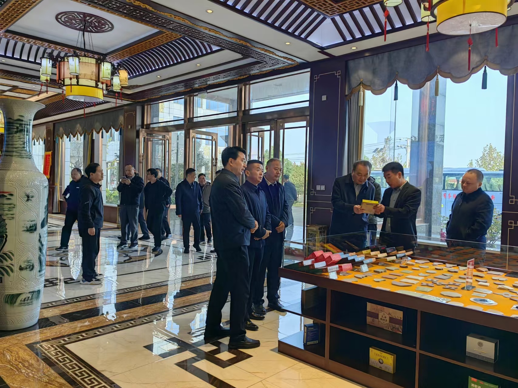 河南省统计局领导莅临润灵集团调研