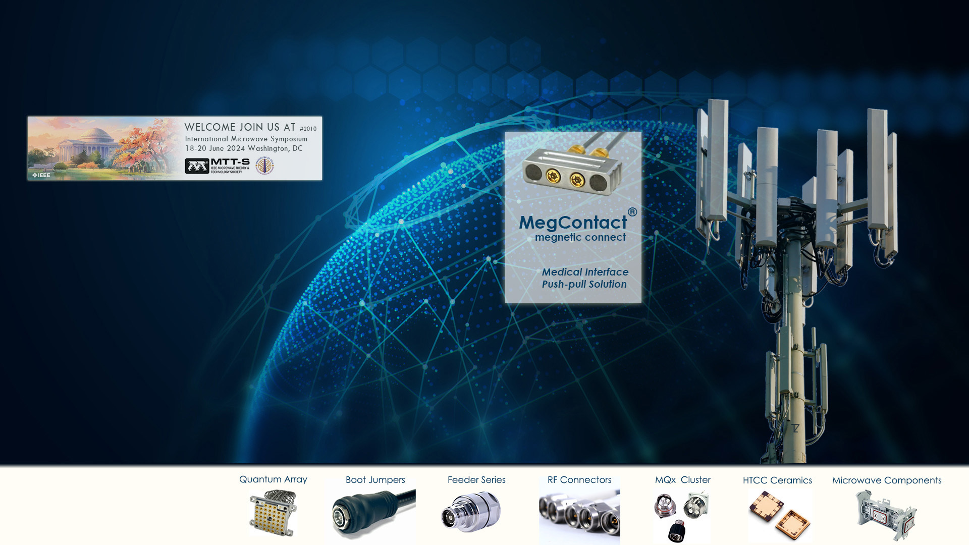RF Connectors - Cable Assemblies - Quantum Array - HTCC Ceramics