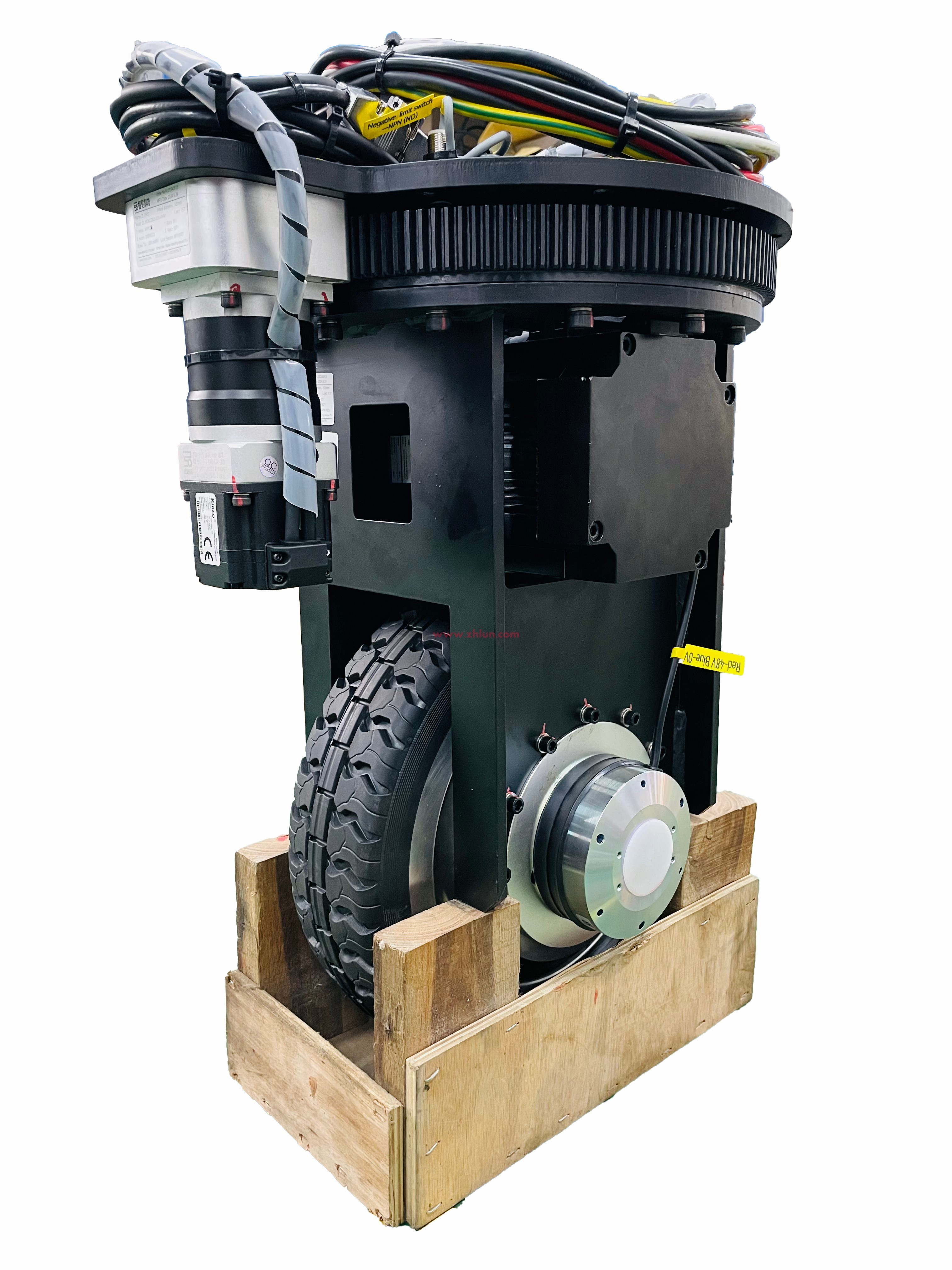 Vertical drive wheel: ideal for efficient power transfer and precise control