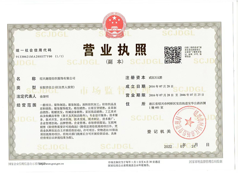 Business license