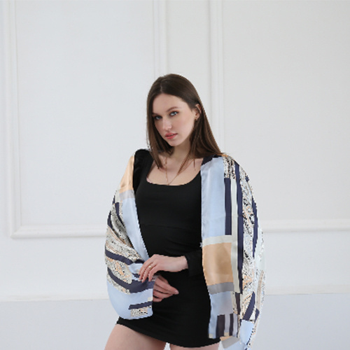 Heavyweight Crepe de Chine Silk Scarf